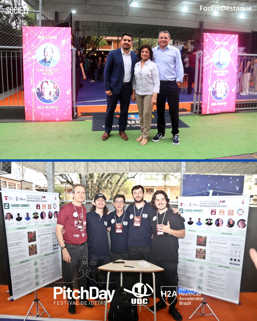 Pitch Day UDC Harvard
Rosicler Hauagge do Prado
Professor Fábio Hauagger do Prado
Grupo Dinâmica 45 anos
UDC Centro Universitário
Harvard Health Accelerator Brazil
FozEmDestaque