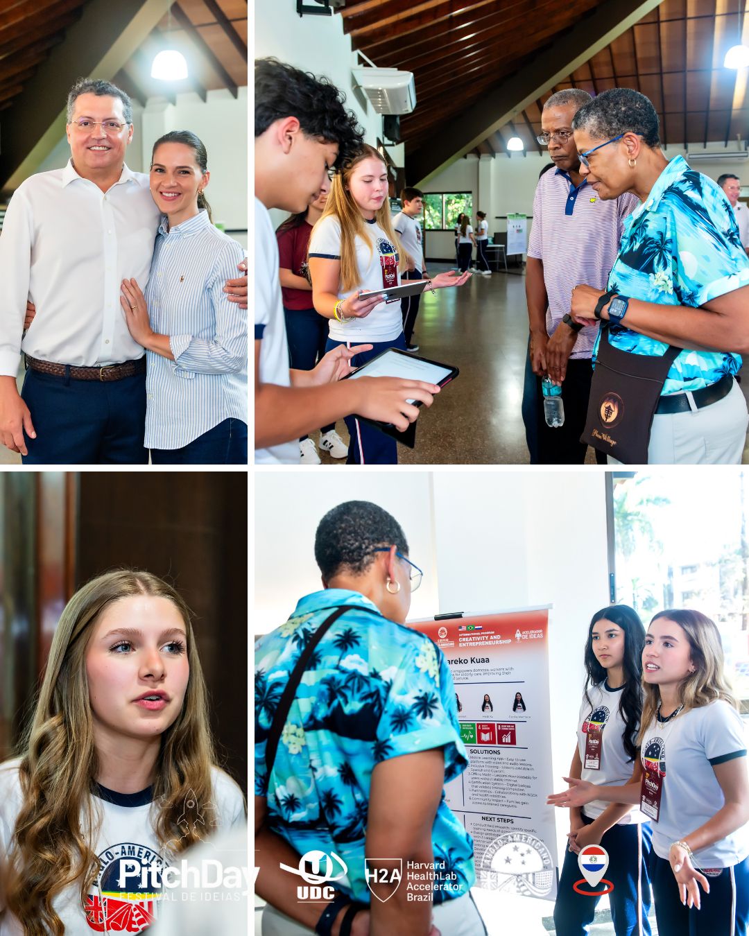 Colégio Anglo-Americano Paraguai
Colégio Anglo-Americano Paraguay
Fábio Hauagger do Prado
Rosicler Hauagge do Prado
Harvard no Paraguai
45 anos Grupo Dinâmica de Ensino
UDC União Dinâmica de Faculdades Cataratas