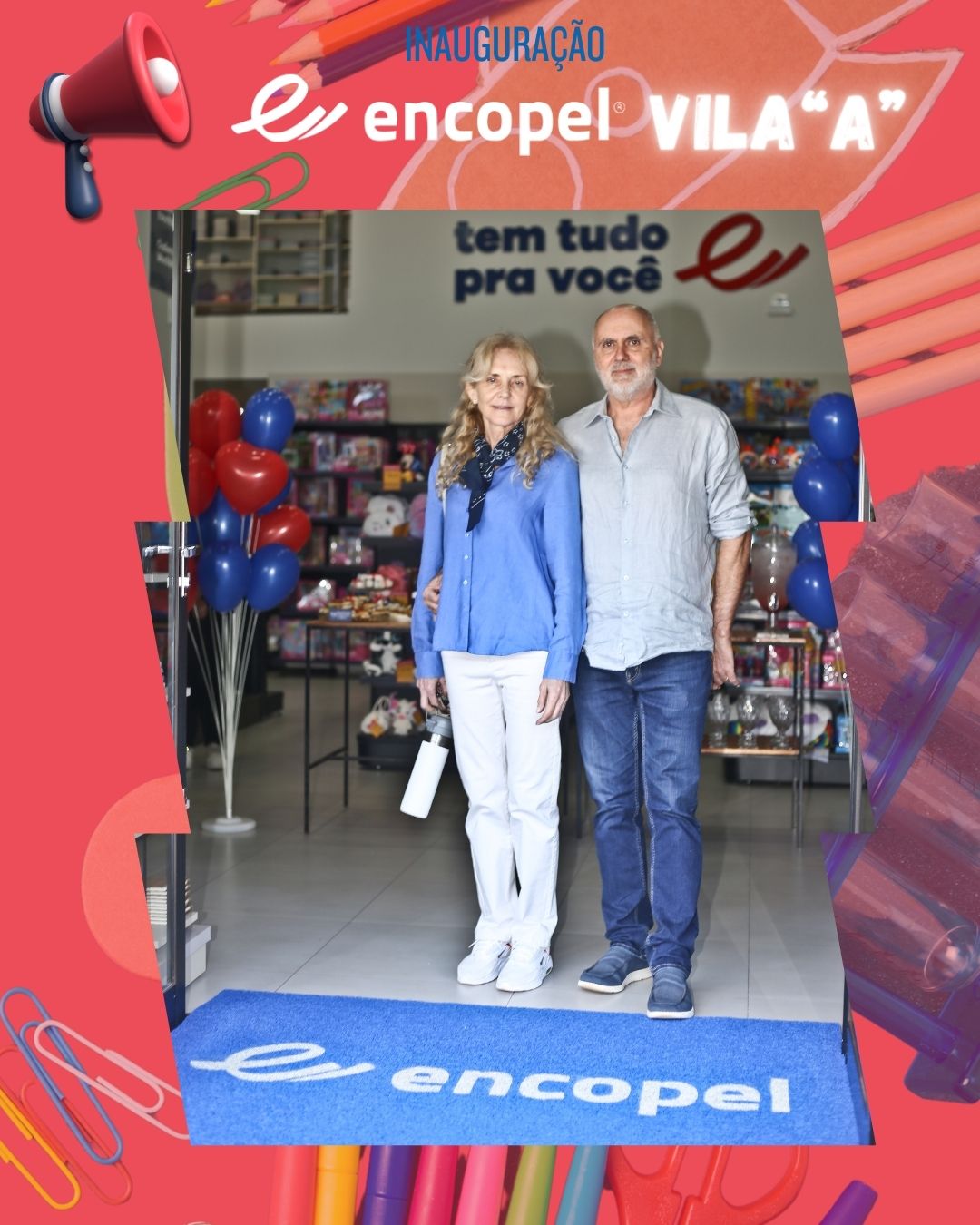 Nova Encopel Vila A: Confira a inauguração da nova unidade em Foz. Material escolar, escritório e serviços na Sílvio Américo Sasdelli.
Liliane Ribeiro
Gilson Tomio
Matheus Oro