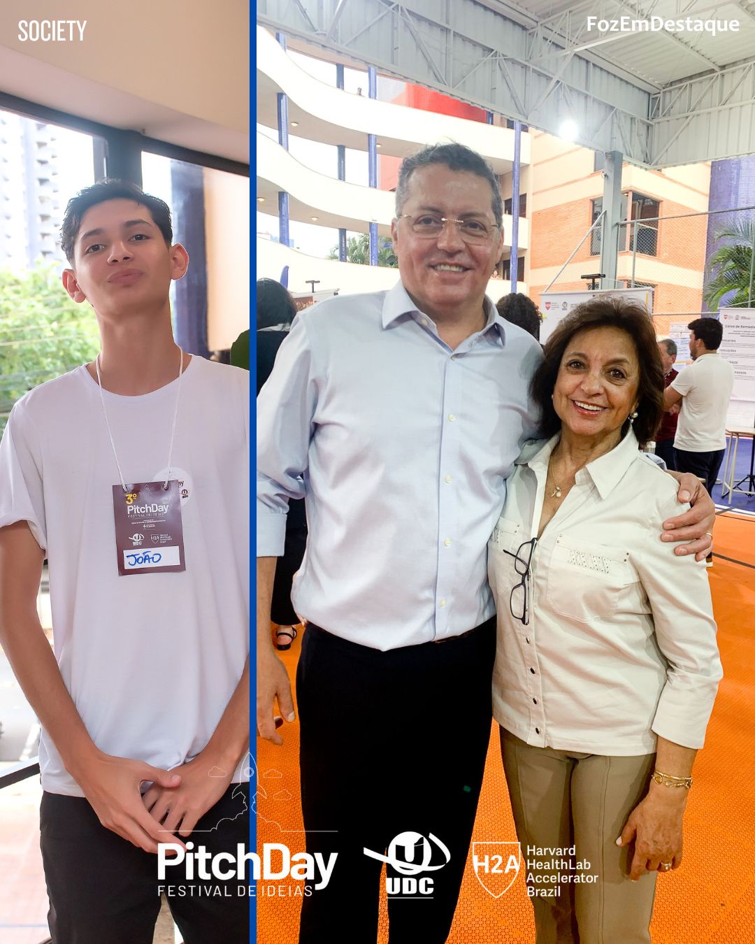 Pitch Day UDC Harvard
Rosicler Hauagge do Prado
Professor Fábio Hauagger do Prado
Grupo Dinâmica 45 anos
UDC Centro Universitário
Harvard Health Accelerator Brazil
FozEmDestaque