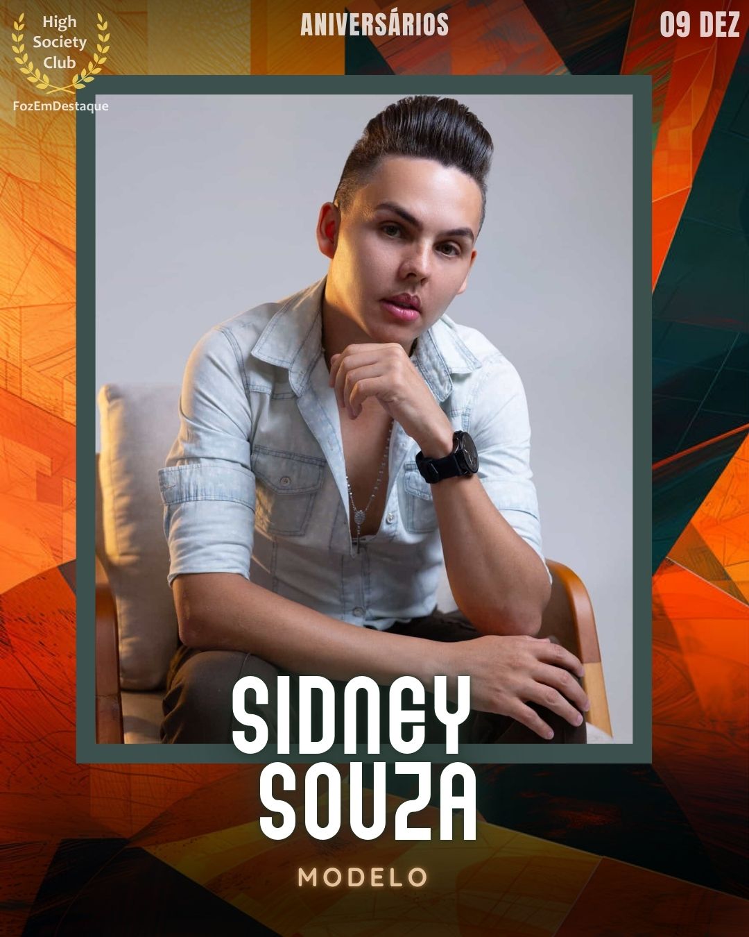 Sidney Souza
Modelo
