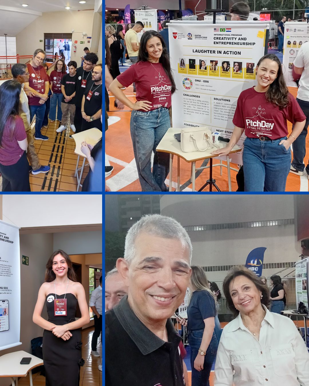 Pitch Day UDC Harvard
Rosicler Hauagge do Prado
Professor Fábio Hauagger do Prado
Grupo Dinâmica 45 anos
UDC Centro Universitário
Harvard Health Accelerator Brazil
FozEmDestaque