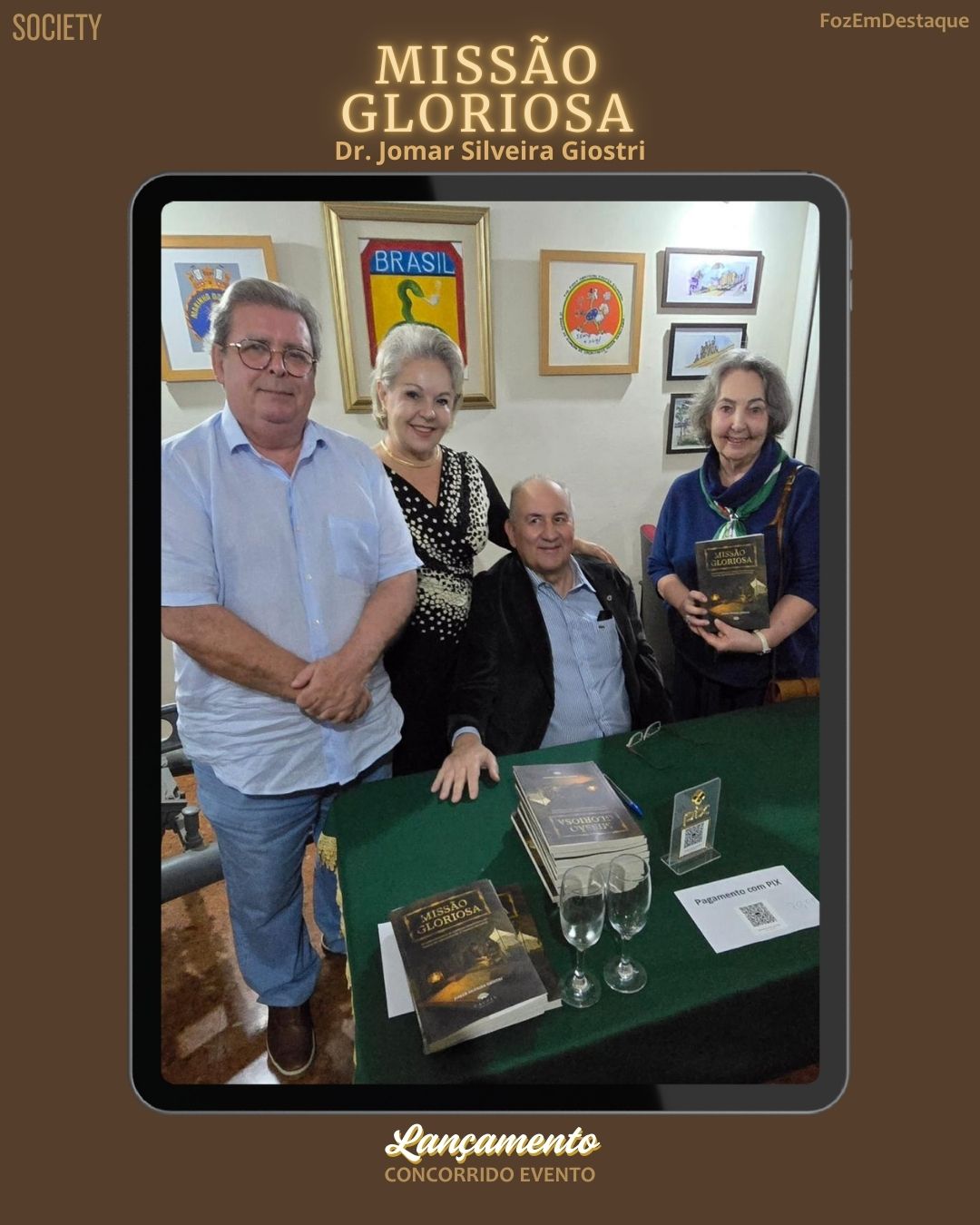 Livro Missão Gloriosa: Dr. Jomar Giostri lança obra sobre médicos na 2ª Guerra. Saiba mais sobre o legado do médico iguaçuense.
