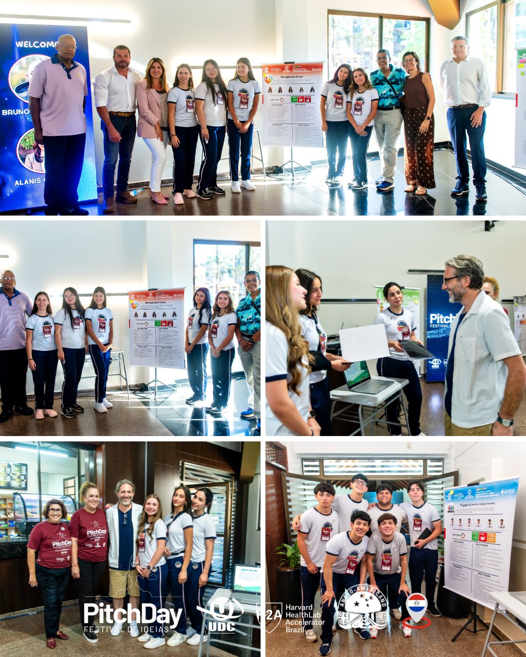 Colégio Anglo-Americano Paraguai
Colégio Anglo-Americano Paraguay
Fábio Hauagger do Prado
Rosicler Hauagge do Prado
Harvard no Paraguai
45 anos Grupo Dinâmica de Ensino
UDC União Dinâmica de Faculdades Cataratas