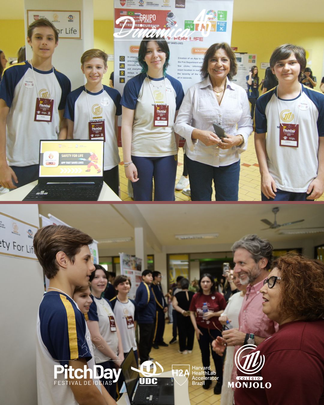 Colégio Monjolo
Faculdade UDC Monjolo
Ivo Costa
Fábio Hauagge do Prado
Rosicler Hauagge do Prado

Pitch Day Monjolo