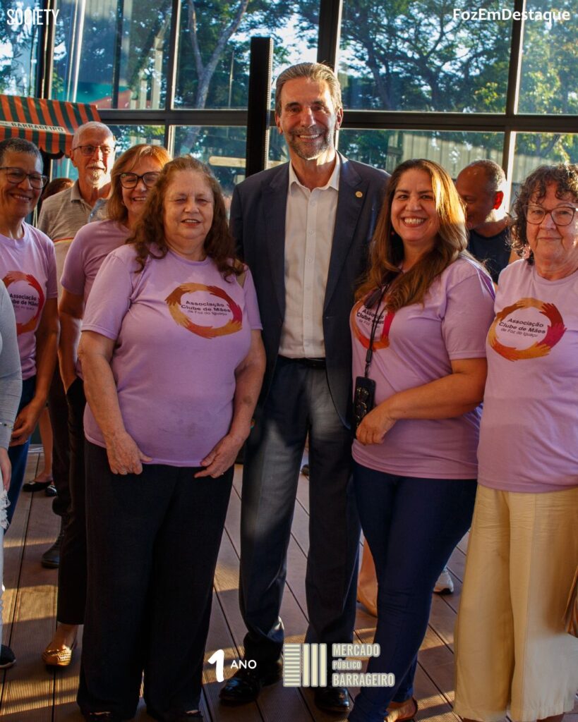 Aniversário Mercado Barrageiro Foz - Yuri Benitez - Irineu Colombo - Enio Verri - Angela Meira - Mercado Público Barrageiro