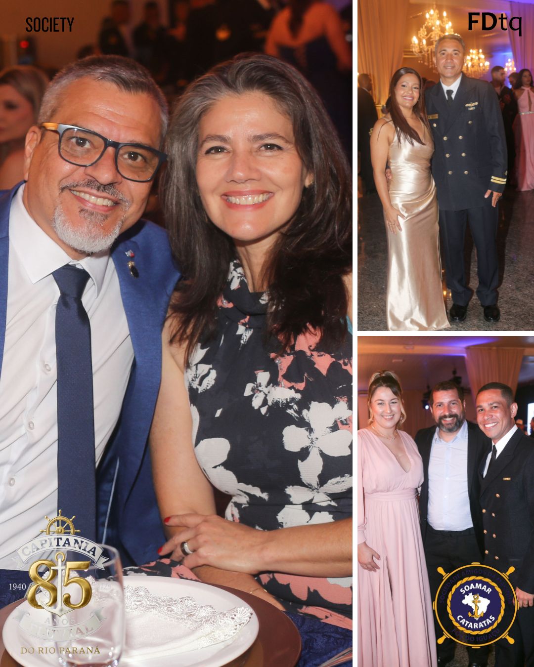 Comandante Uanderson Simonin e convidados no Jantar de 85 anos da Capitania em Foz do Iguaçu
SOAMAR CATARATAS 
VERALDO BARBIERO
CAPITÃO COTTA
TALITA COTTA
VOLUNTÁRIAS CISNE BRANCO
ALMIRANTE TROVÁO
CAPITANIA DOS PORTOS DO RIO PARANÁ
ASLMIRANTE TINOCO, PAULO TINOCO  SECRETARIO DE SEGURNAÇA FOZ