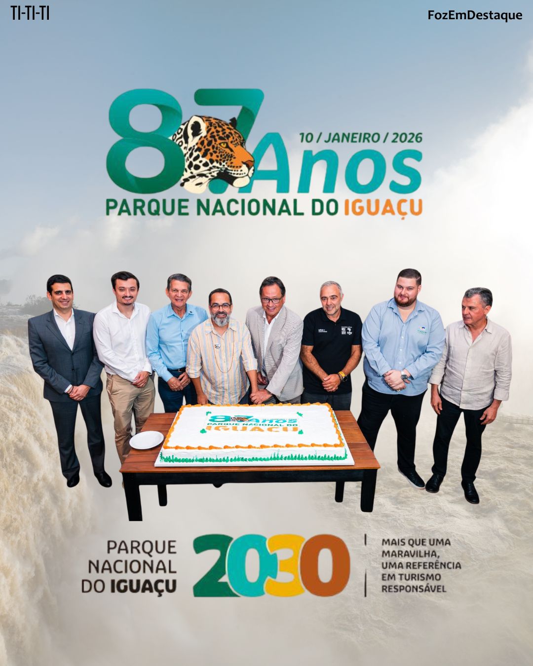 mario macedo junior ceo urbia cataratas
O Parque Nacional do Iguaçu celebra 87 anos com recorde de visitantes e lança o projeto Parque 2030. Saiba tudo sobre o investimento de R$ 600 milhões da Urbia+Cataratas.

Parque Nacional do Iguaçu 2030