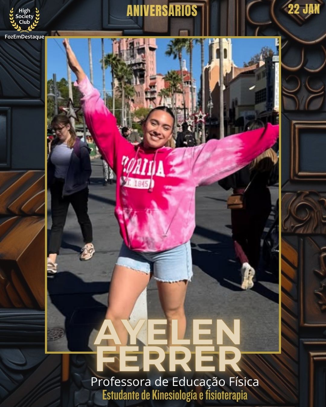 Ayelen Ferrer
Professora de Educação Física - Estudante de Kinesiología e fisioterapia
