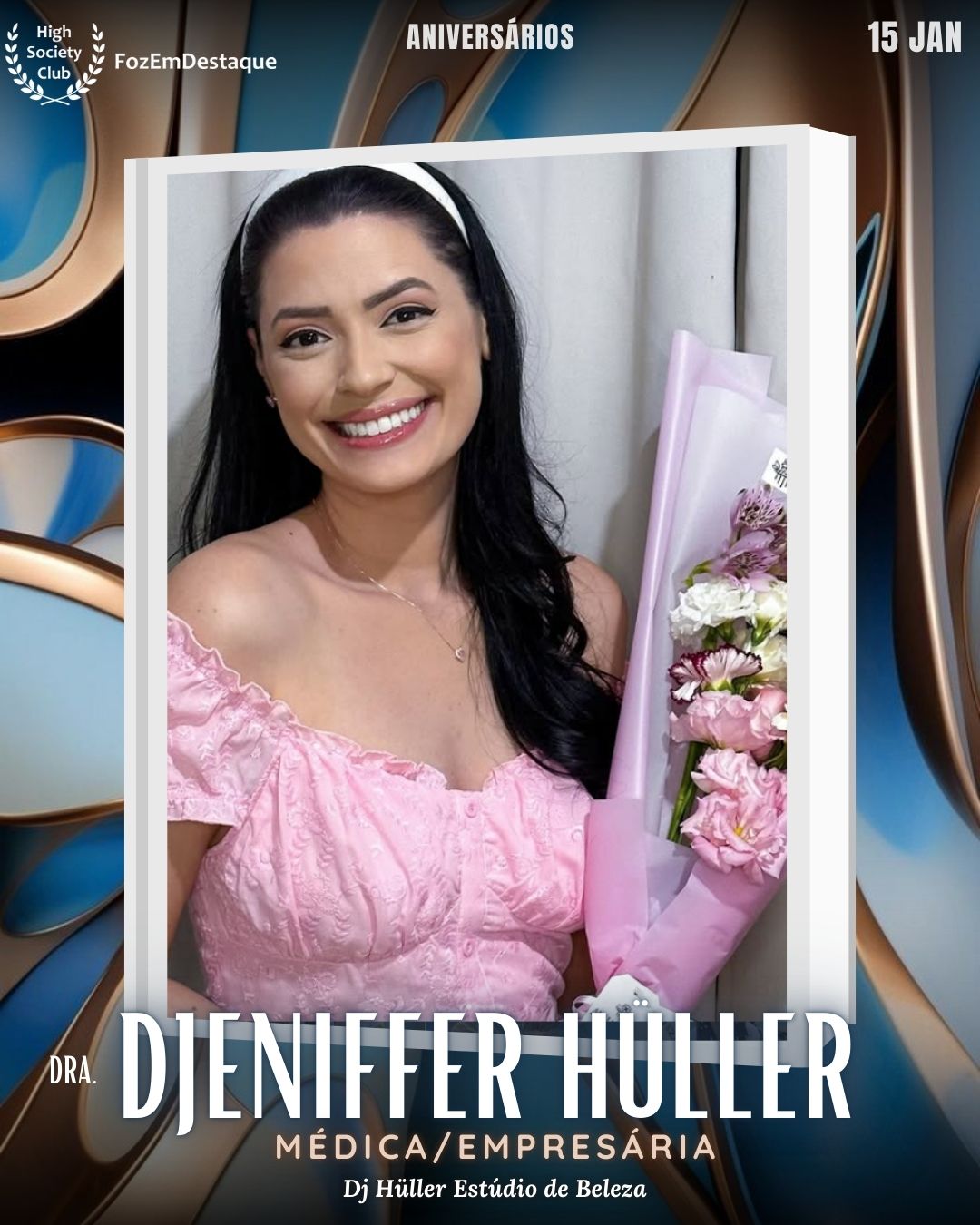 Aniversários HighSocietyClub FozEmDestaque 15/01/2026