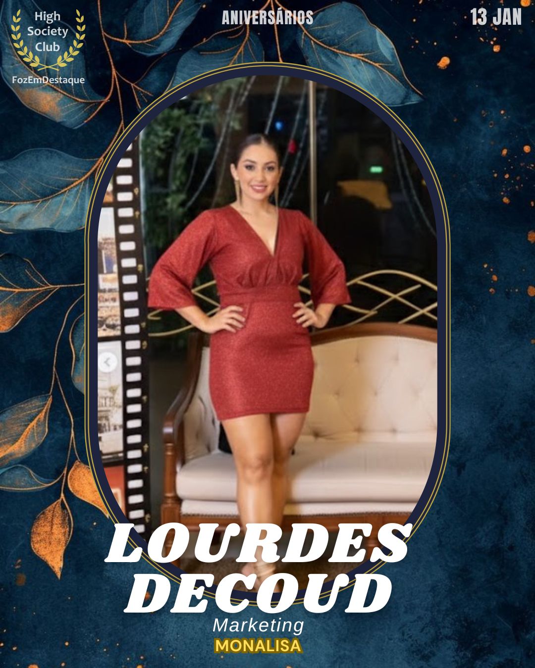 Aniversários HighSocietyClub FozEmDestaque 13/01/2026