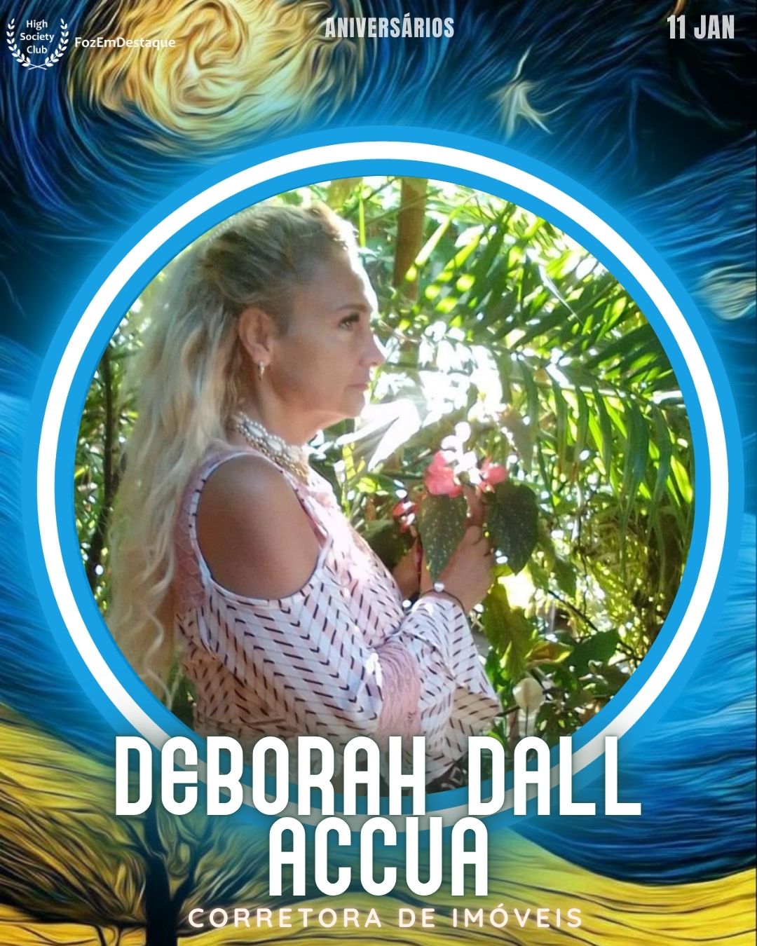 Deborah Dall Accua
Corretora de Imóveis
