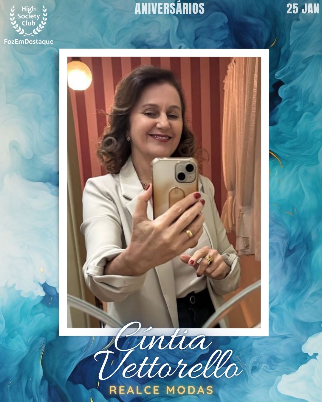 Cíntia Vettorello
Realce Modas

