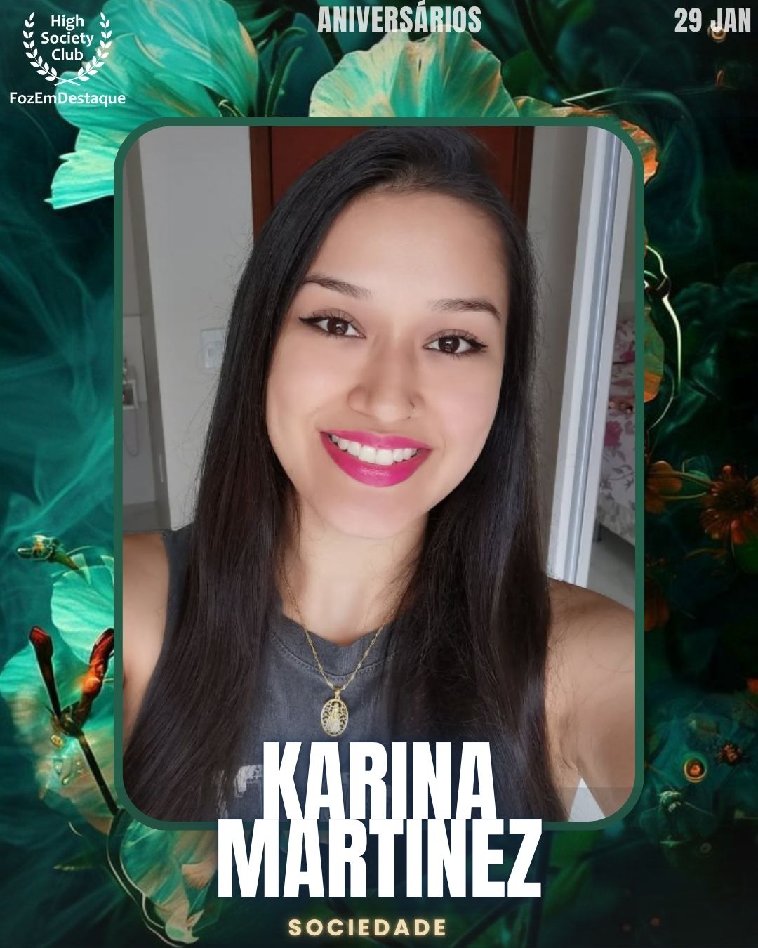 Karina Martinez
Sociedade
