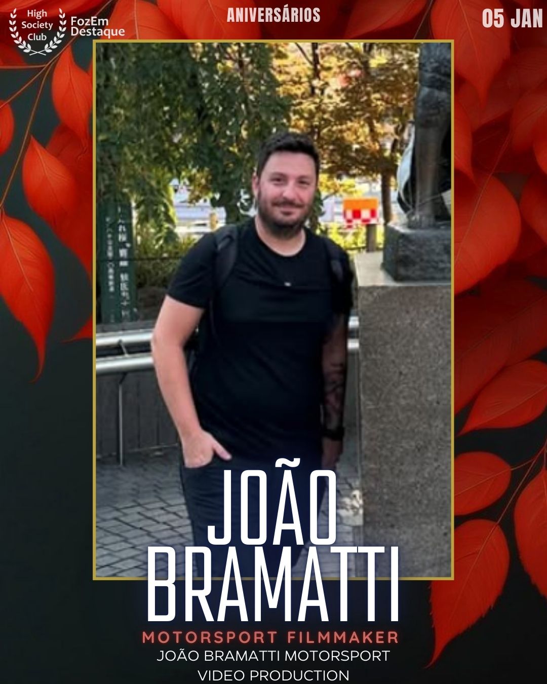 Aniversários HighSocietyClub FozEmDestaque 05/01/2026