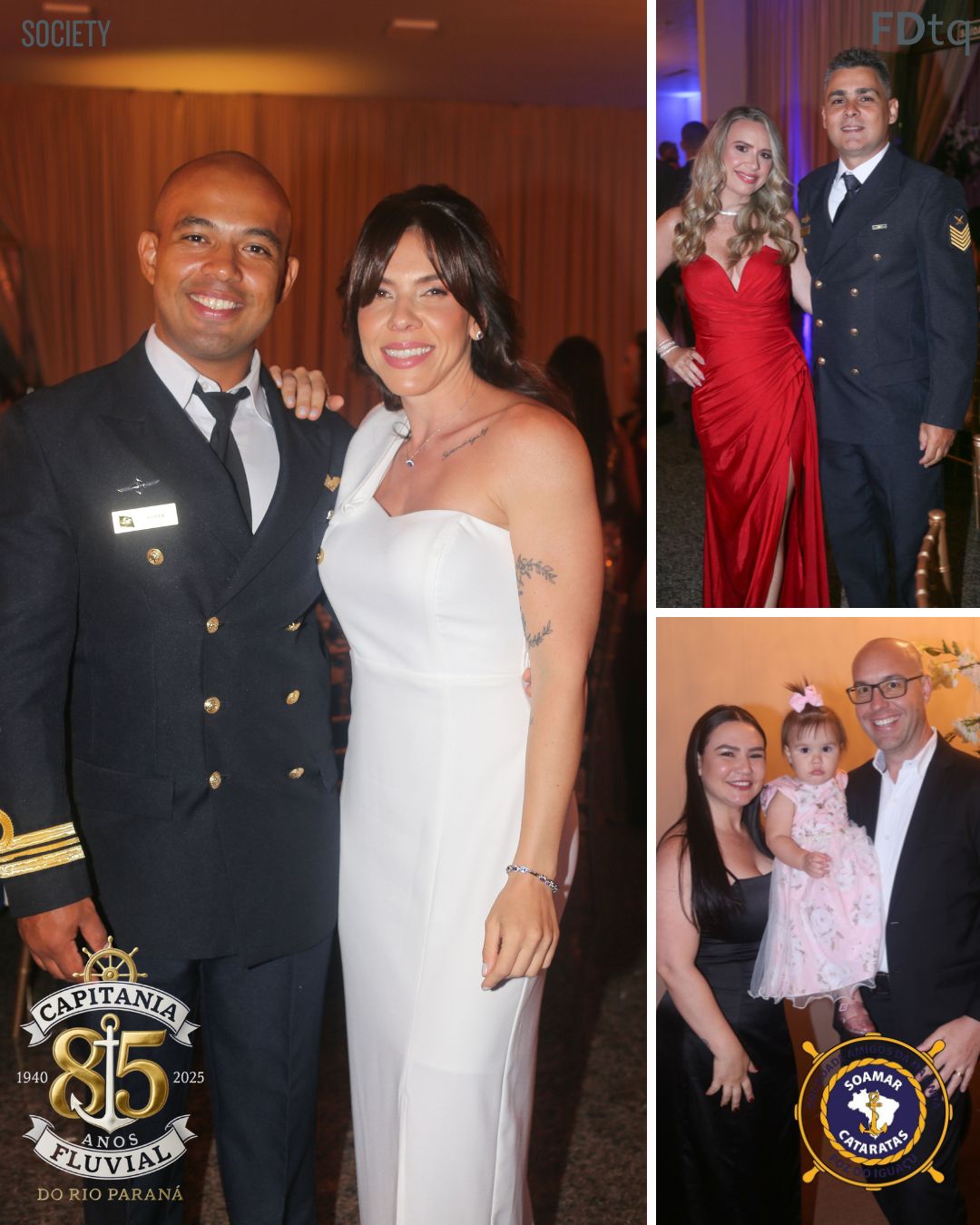 Comandante Uanderson Simonin e convidados no Jantar de 85 anos da Capitania em Foz do Iguaçu
SOAMAR CATARATAS 
VERALDO BARBIERO
CAPITÃO COTTA
TALITA COTTA
VOLUNTÁRIAS CISNE BRANCO
ALMIRANTE TROVÁO
CAPITANIA DOS PORTOS DO RIO PARANÁ
CAPITAO COTTA E TALITA VOLUNTÁRIAS CISNE BRANCO