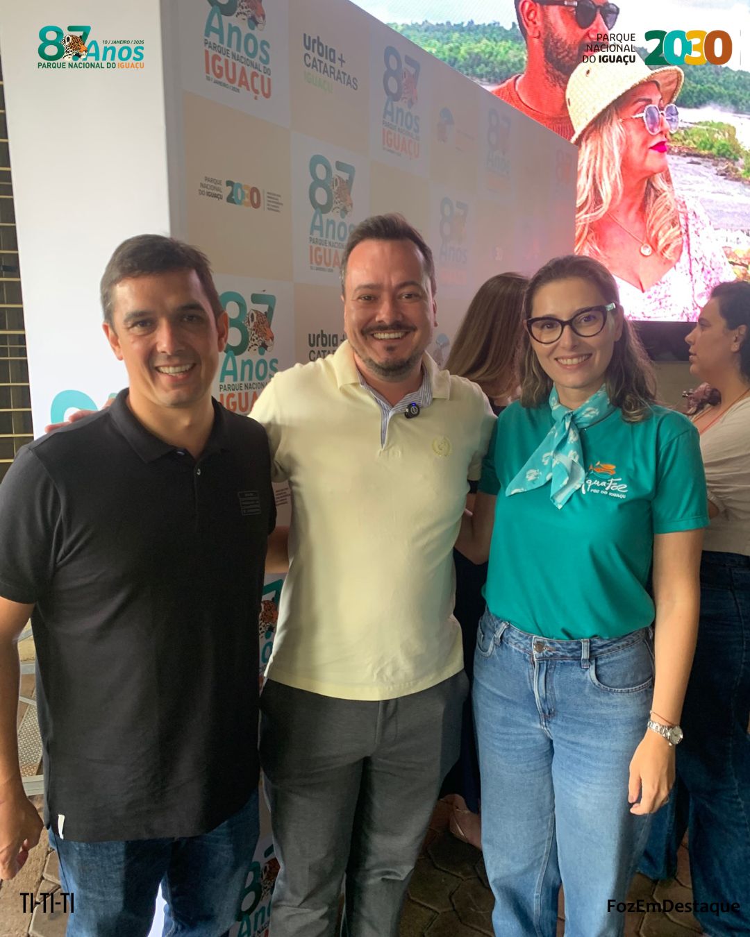 O Parque Nacional do Iguaçu celebra 87 anos com recorde de visitantes e lança o projeto jurema fernandes 
casiano preve - aquafoz
Parque 2030. Saiba tudo sobre o investimento de R$ 600 milhões da Urbia+Cataratas.

Parque Nacional do Iguaçu 2030