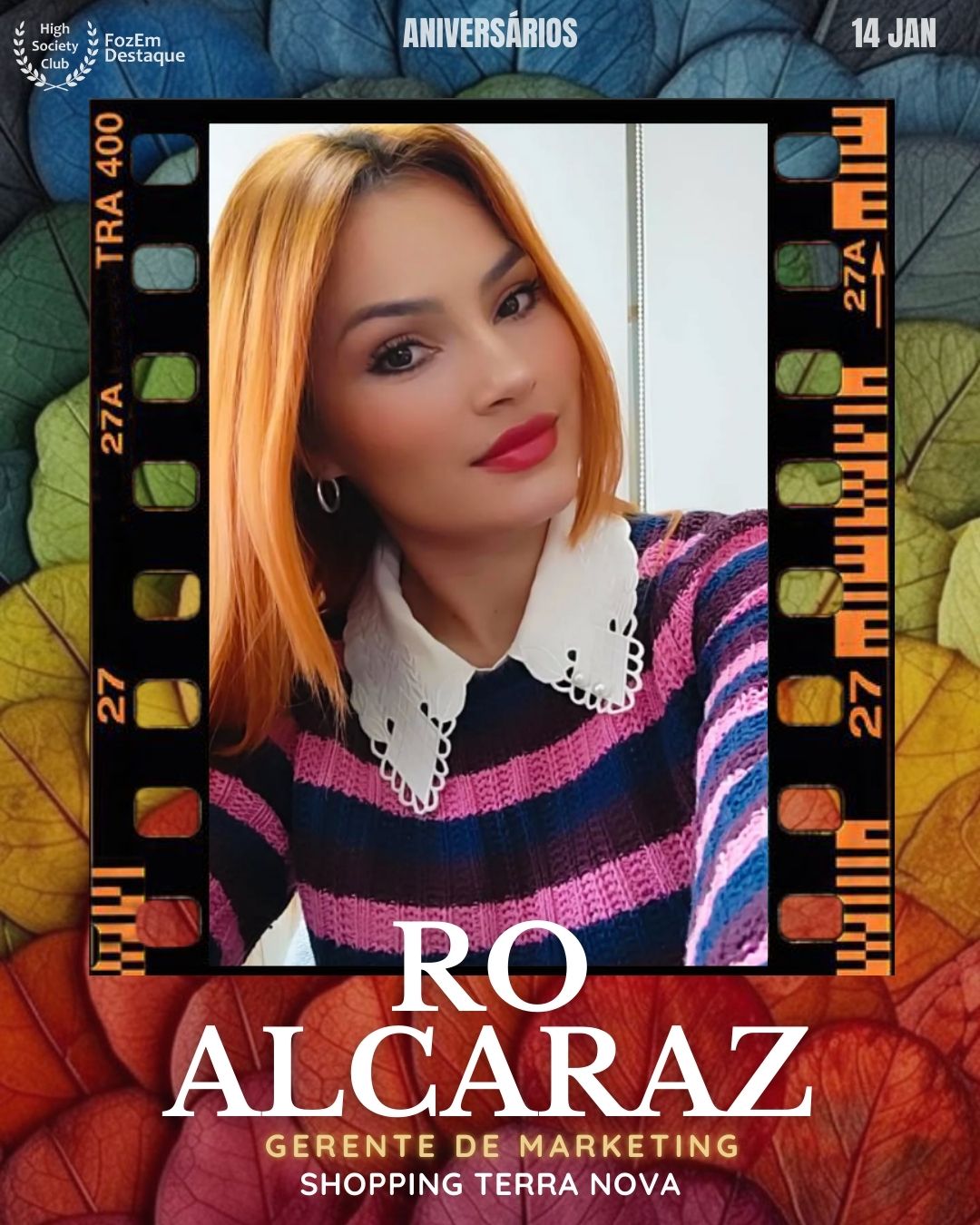 
Ro Alcaraz
Gerente de Marketing
Shopping Terra Nova
