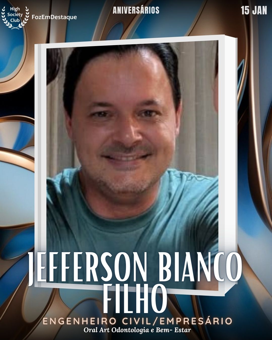 Aniversários HighSocietyClub FozEmDestaque 15/01/2026