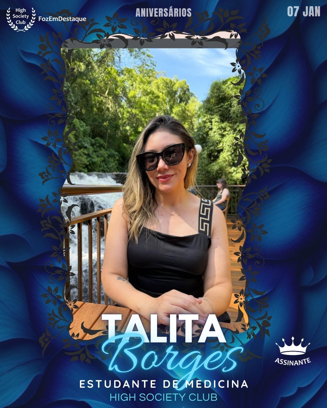 Aniversários HighSocietyClub FozEmDestaque 07/01/2026