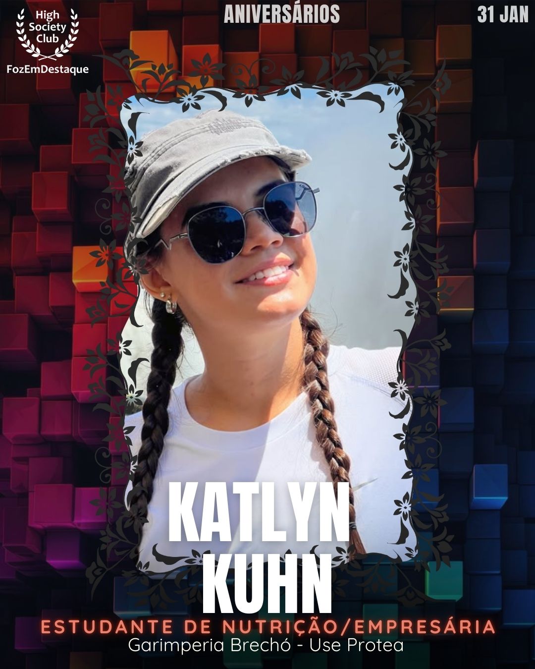 Aniversários HighSocietyClub FozEmDestaque 31/01/2026