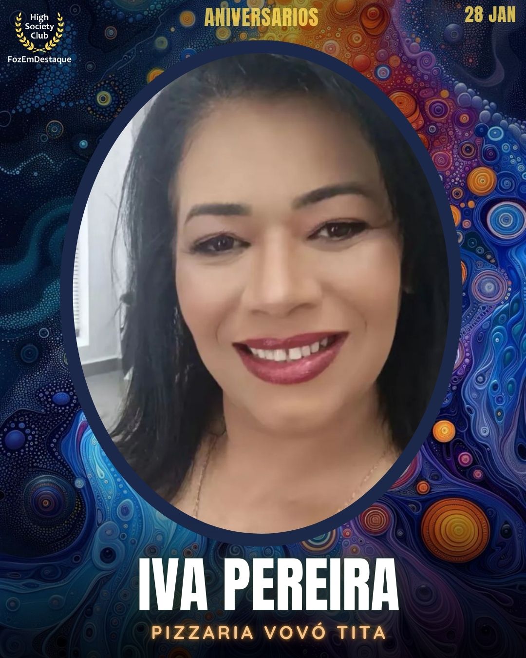 Iva Pereira
Pizzaria Vovó Tita
