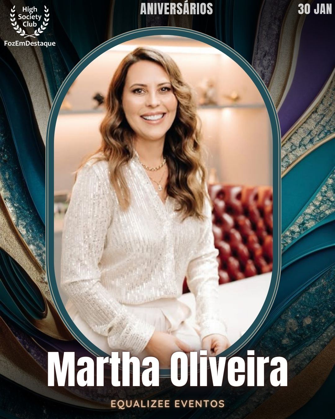 Aniversários HighSocietyClub FozEmDestaque 30/01/2026