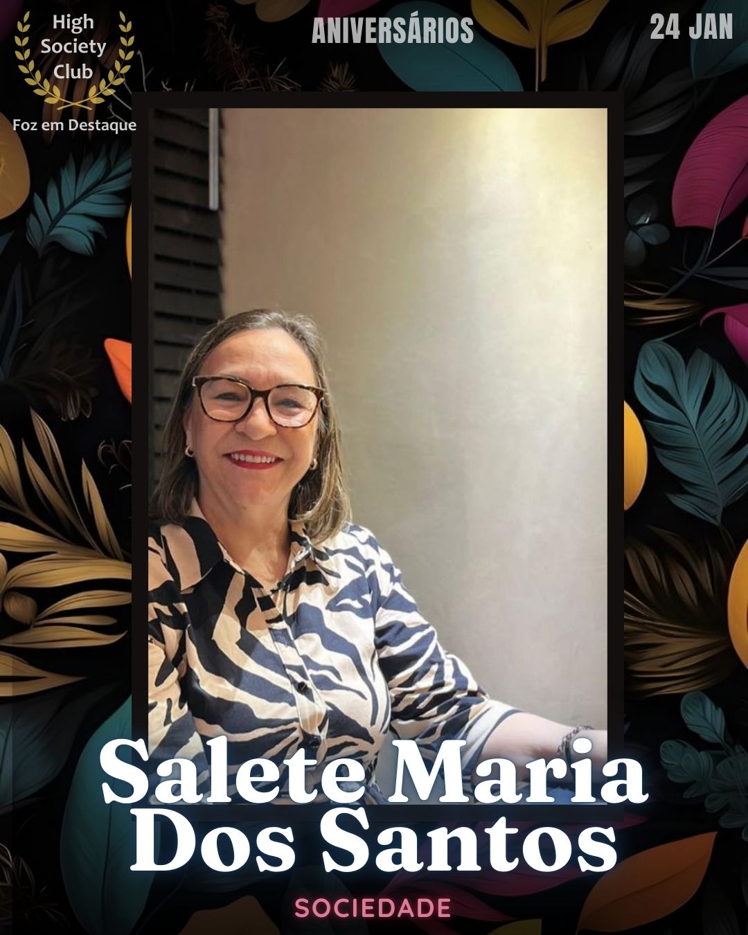 Salete Maria Dos Santos
Sociedade
