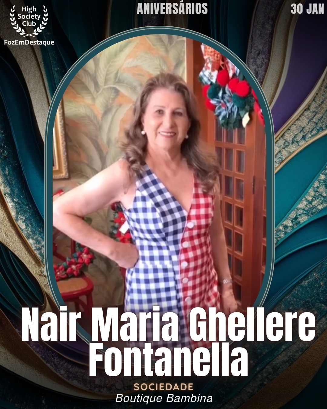 Aniversários HighSocietyClub FozEmDestaque 30/01/2026