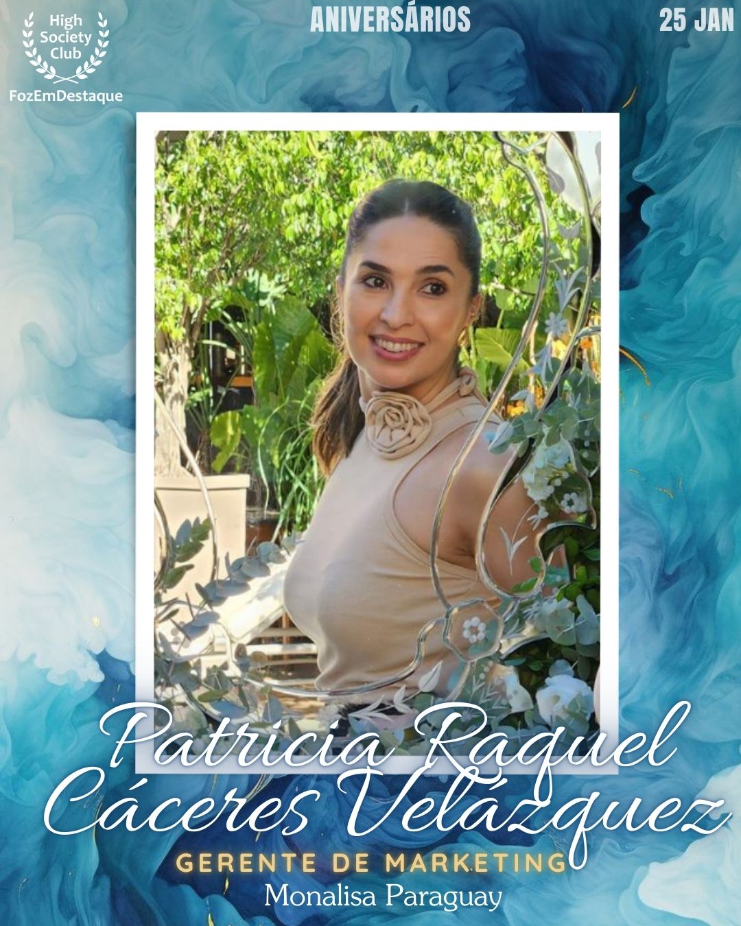Patricia Raquel Cáceres Velázquez
Gerente de Marketing
Monalisa Paraguay
