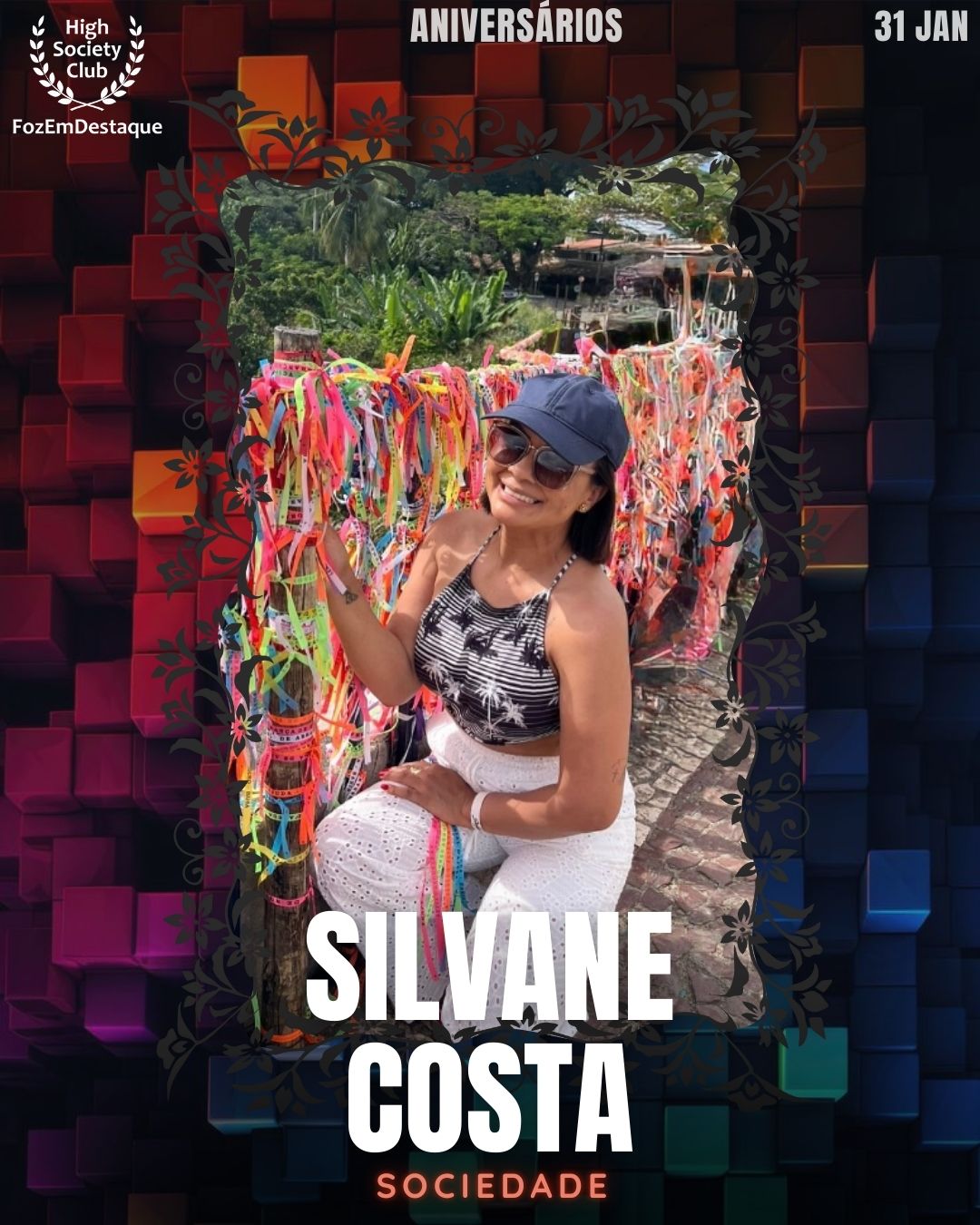 Aniversários HighSocietyClub FozEmDestaque 31/01/2026
