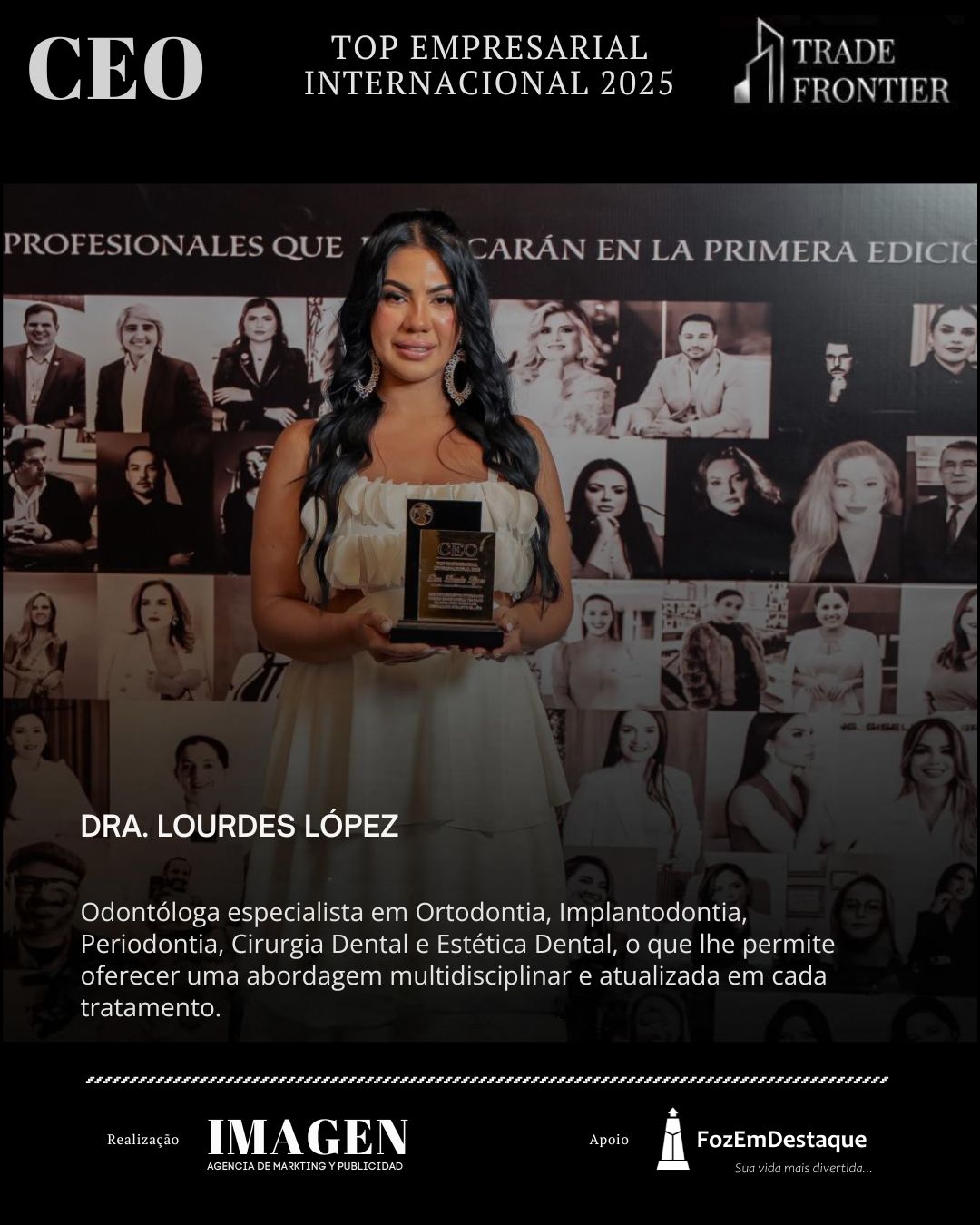 DRA. LOURDES LÓPEZ, Odontóloga especialista em Ortodontia, Implantodontia, Periodontia, Cirurgia Dental e Estética Dental,