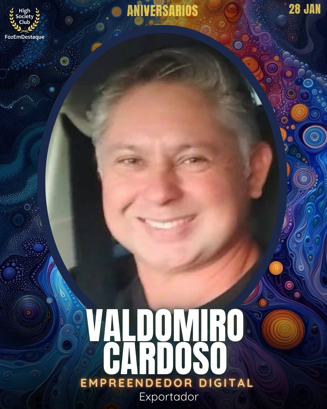 Aniversários HighSocietyClub FozEmDestaque 28/01/2026