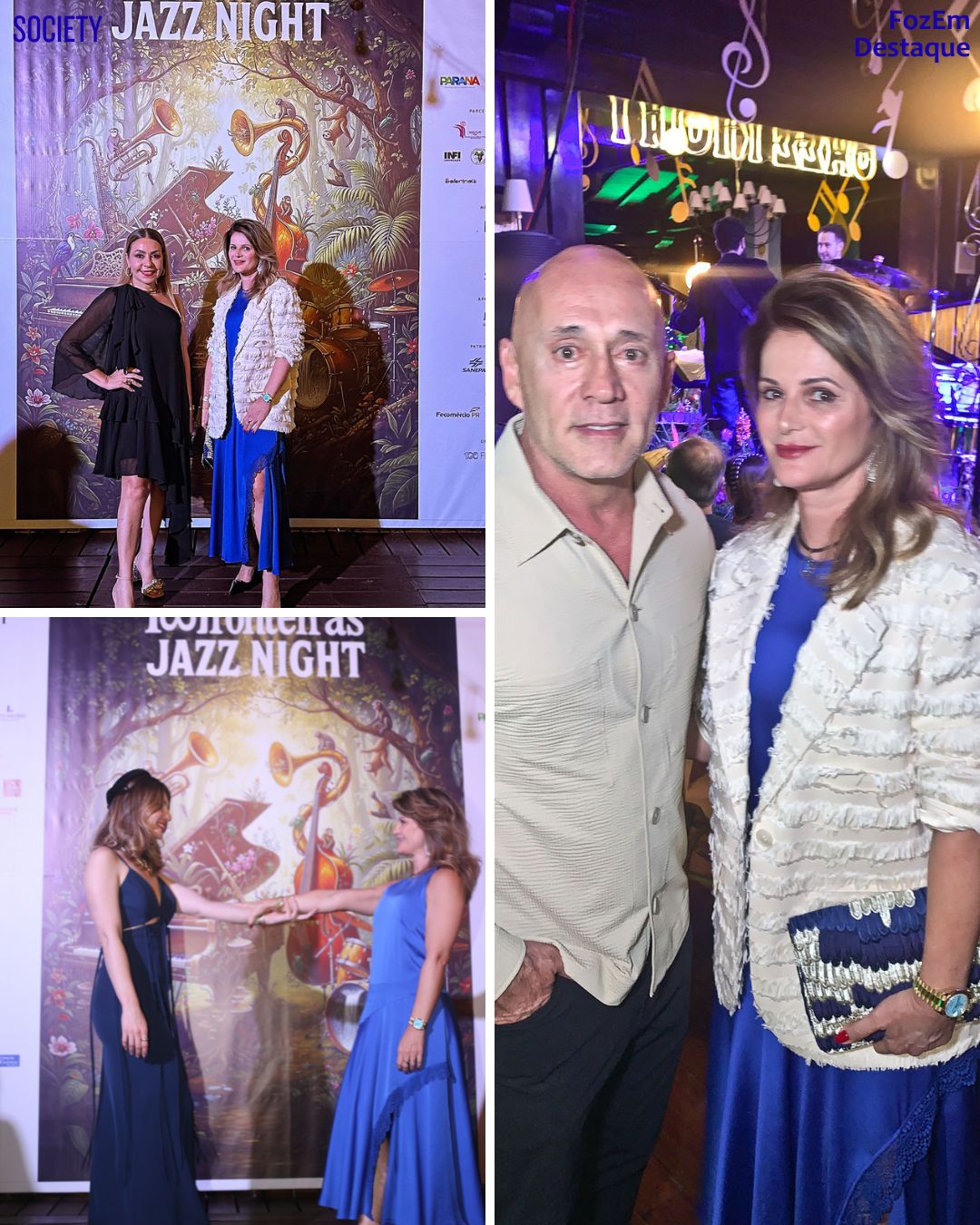 Reviva a edição 2025 do 100Fronteiras Jazz Night. Detalhes da gala exclusiva no Sanma Hotel e o tributo internacional a Amy Winehouse.
Giovanna Salvatti
Isabel Salvatti
Iti Rafagnin
Sanma Hotel