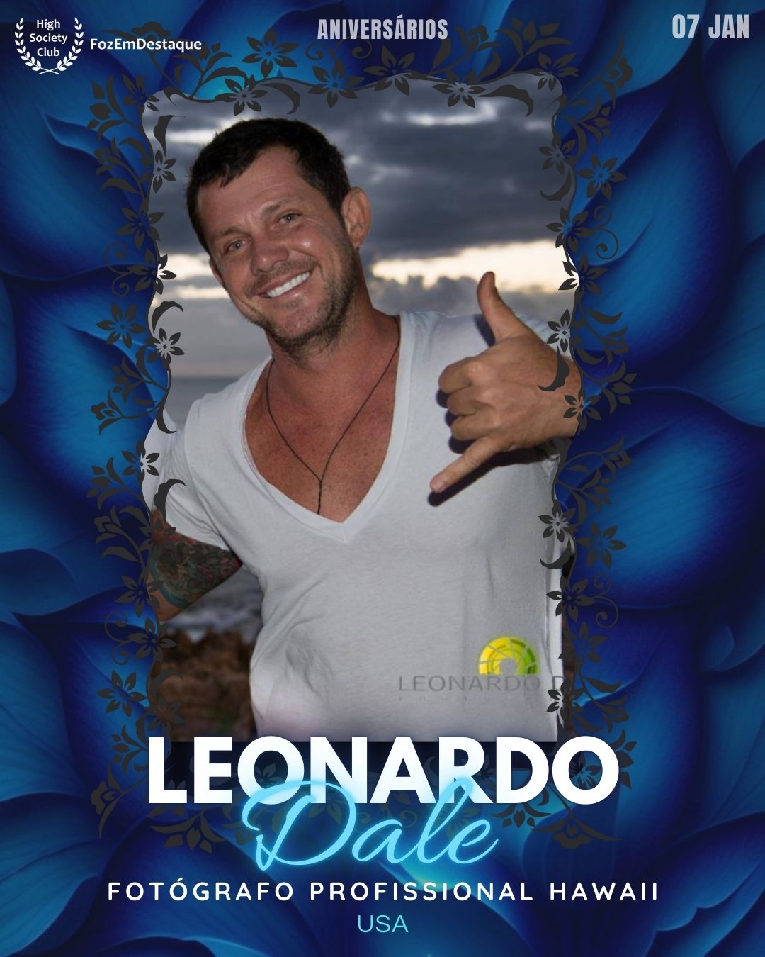 Aniversários HighSocietyClub FozEmDestaque 07/01/2026