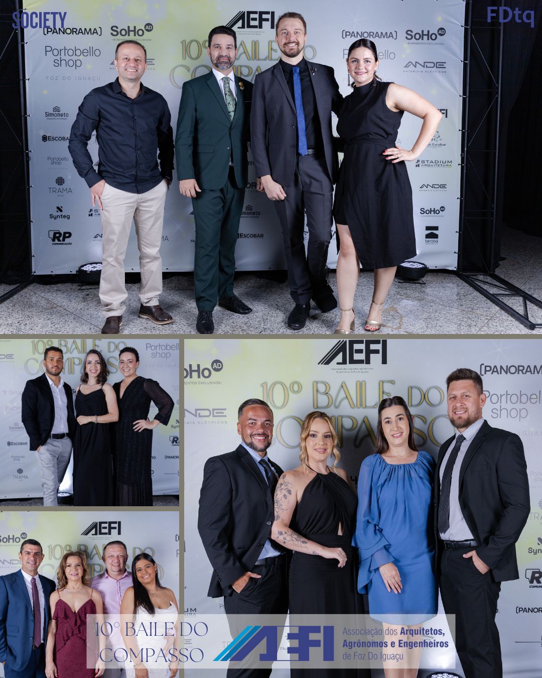 presidente, Eng. Civil Ágaton Augusto, a AEFI mostrou a força de sua gestão. Ao seu lado, uma diretoria incansável composta pelo Vice-presidente Eng. Civil Celcio Escobar, pela Secretária Arq. e Urb. Raquel Sitjar e pelo Tesoureiro Eng. Civil Fábio Cardoso Neves, recebeu a alta cúpula do setor e do executivo.
A presença do Presidente do CREA-PR, Clodomir Ascari, 