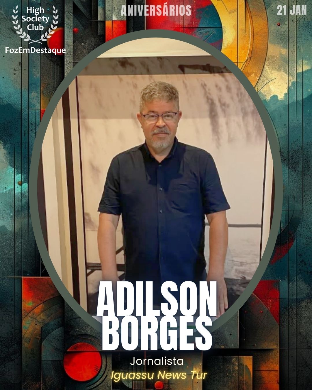  Adilson Borges
Jornalista
Iguassu News Tur
