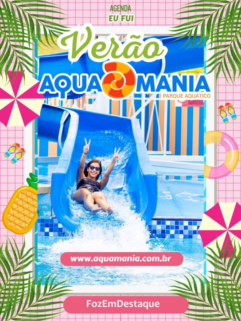 Aquamania Foz do Iguaçu é o destino certo deste verão! Equipe FozEmDestaque aprova atrações para toda a família. Confira ingressos e horários.