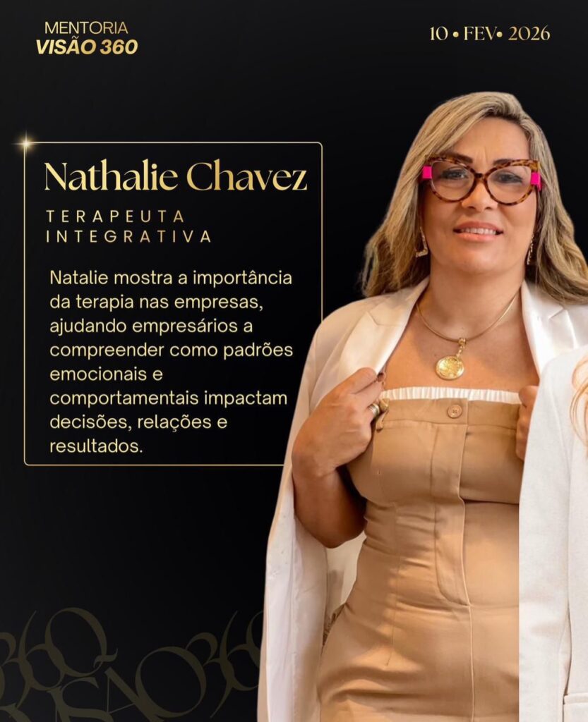Gisele Kuhn (Empresária): Mentalidade de empresária vs. empreendedora e assumir o controle real do negócio.
Lucas Henz (Liderança): Desenvolvimento de líderes e equipes de alto desempenho com liderança situacional.
Anderson Karkow (Vendas): Método C.O.M., gestão estratégica comercial e processos de vendas.
Nathalie Chavez (Terapeuta): Padrões emocionais nas decisões e terapia nas empresas.
Adrieni Yassine (Neurociência): Comunicação, imagem e posicionamento estratégico para autoridade.
Danielli Arenhart (Finanças): Organização financeira de ponta a ponta.
Erika Rossi (RH e Negócios): Cultura organizacional, propósito e "arrumar a casa".
Bruno Sant Anna (Growth & IA): Inteligência Artificial para automatizar processos e escalar lucros.

Mentoria Visão 360
