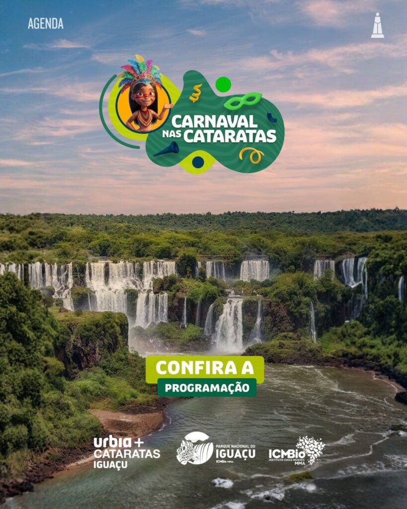 Confira a programação do Carnaval nas Cataratas! Parque Nacional do Iguaçu amplia horários, oferece música ao vivo e passeios ao amanhecer. Garanta seu ingresso!
Amanhecer nas Cataratas
Por do Sol na Cataratas
Céu das Cataratas