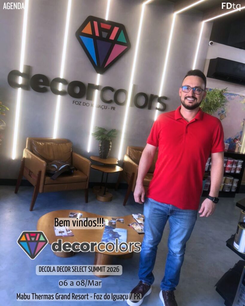 Decola Decor Select Summit 2026.
Sedenir Dorneles
Decor Colors Foz do Iguaçu
Shark Tank Brasil
Leonardo Arruda 
João Appolinário
Foz em Destaque
FozEmDestaque
Brenda Dorneles