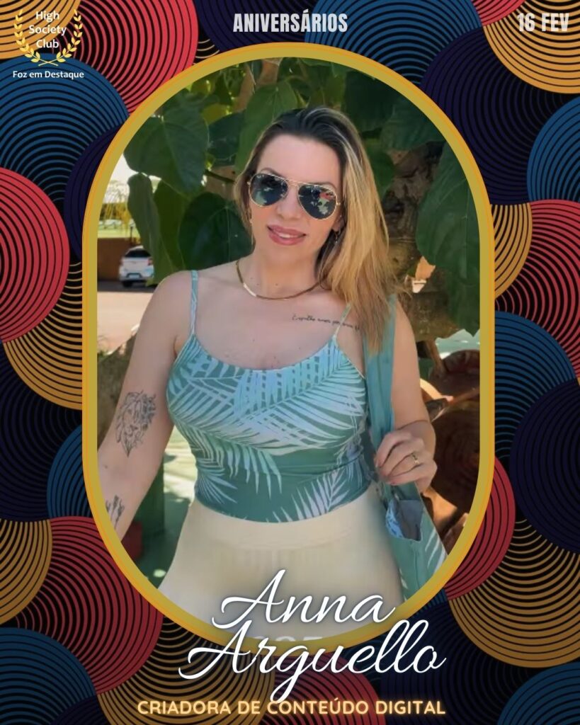 Anna Arguello
Criadora de conteúdo digital
