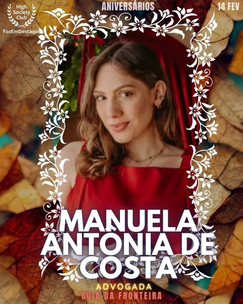 Manuela Antônia De Costa
Advogada
Guia da Fronteira
