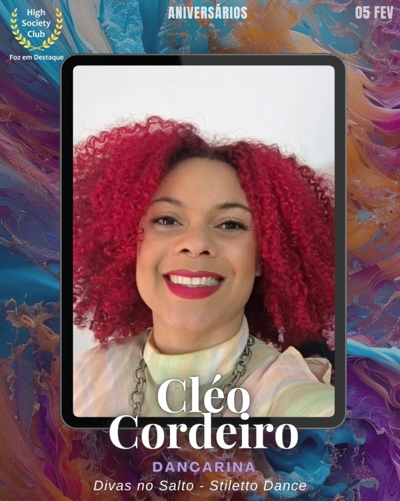 Cléo Cordeiro
Dançarina
Divas no Salto - Stiletto Dance
