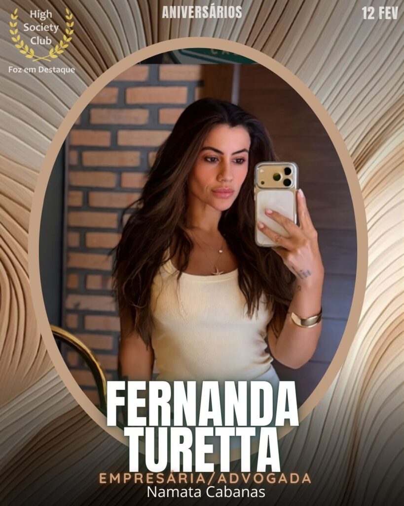 Fernanda Turetta
Empresária/Advogada
Namata Cabanas
