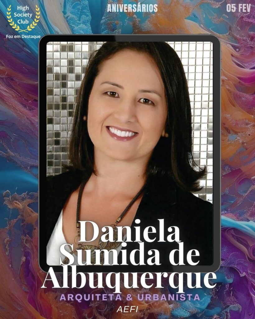 Daniela Sumida de Albuquerque
Arquiteta & Urbanista
AEFI
