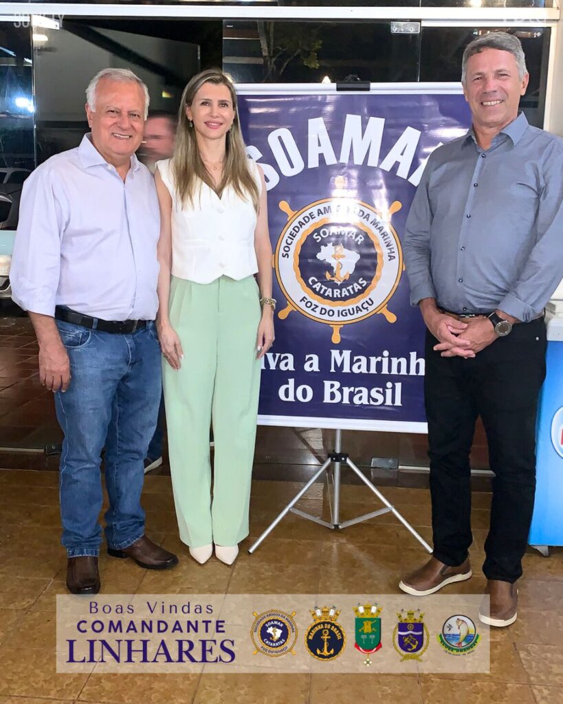 Vice-Almirante Linhares Foz do Iguaçu: confira os detalhes da 1ª visita oficial do 8º Distrito Naval em 2026 à CFRP e a recepção da SOAMAR.