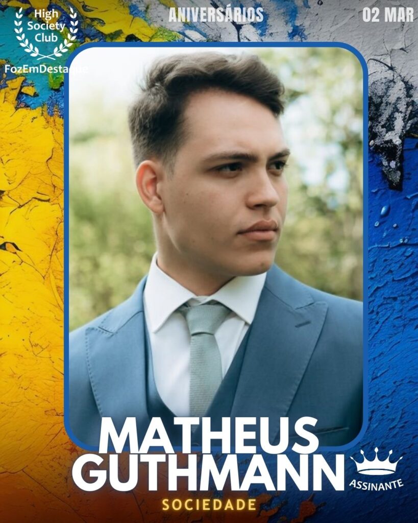 Matheus Guthmann
Sociedade
