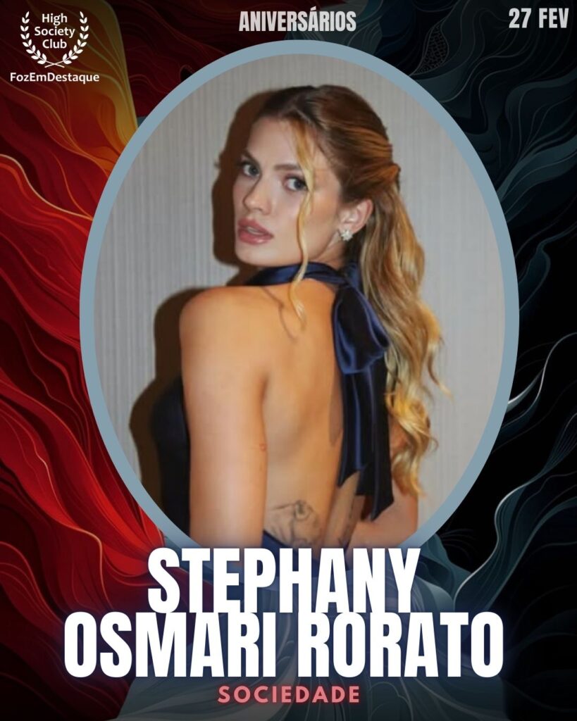 Aniversários HighSocietyClub 27-02-26