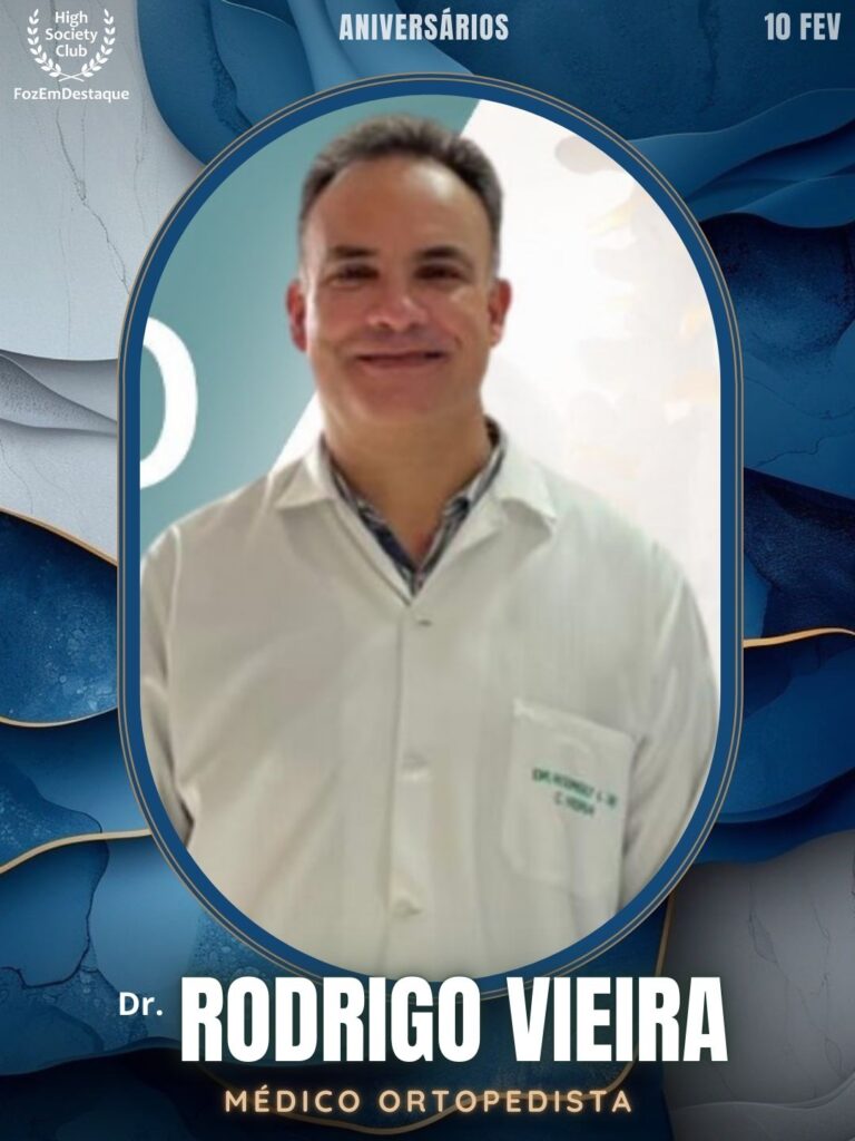 Dr. Rodrigo Vieira
Médico Ortopedista
